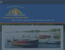 Tablet Screenshot of conneautlake.com